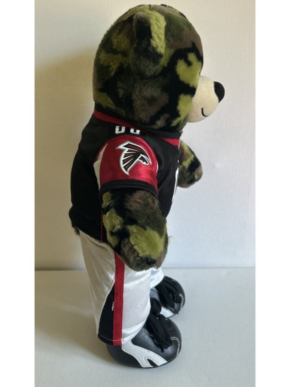 Build a Bear Camo Bear Atlanta Falcons Football Jersey Pants Cleats BAB - Picture 6 of 13